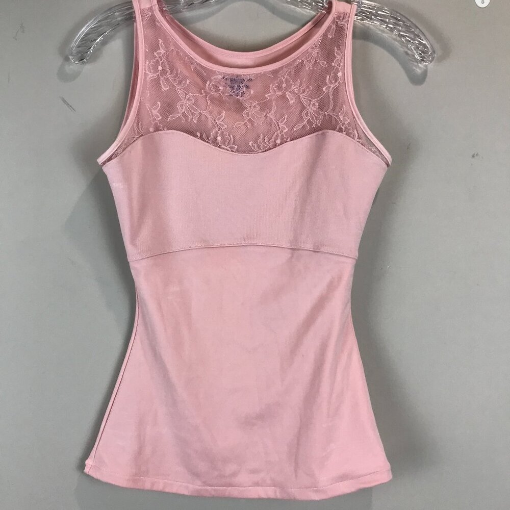 Women's SPANX Pink lace shaper camisole, Size S, NWOT